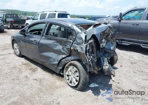 2012 Honda Civic Lx из США, поврежденный, VIN 2HGFB2F58CH575600